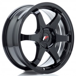 Janta aliaj JR Wheels JR3 17x7 ET20-42 5H BLANK Gloss Negru