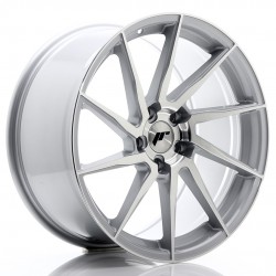 Janta aliaj JR Wheels JR36 19x9,5 ET35 5x120 Argintiu Brushed Face