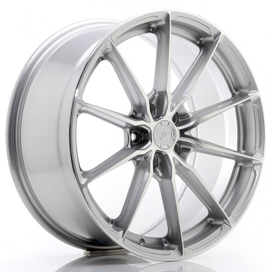 Janta aliaj JR Wheels JR37 19x8,5 ET35 5x120 Argintiu Diamond Cut