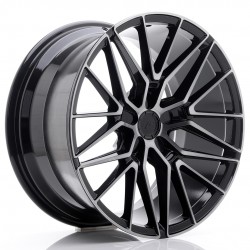 Janta aliaj JR Wheels JR38 19x9,5 ET20-45 5H BLANK Negru Brushed w/Tinted Face