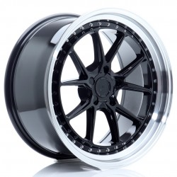Janta aliaj JR Wheels JR39 19x9,5 ET15-35 5H BLANK Glossy Negru w/Buza polisata