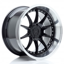Janta aliaj JR Wheels JR41 18x10,5 ET15-25 5H BLANK Glossy Negru w/Buza polisata