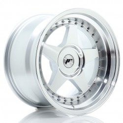 Janta aliaj JR Wheels JR6 17x10 ET0-20 BLANK Argintiu Diamond Cut