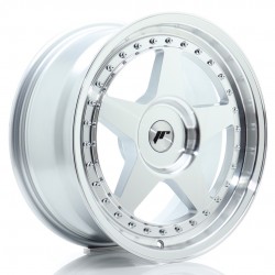 Janta aliaj JR Wheels JR6 17x8 ET20-35 BLANK Argintiu Diamond Cut