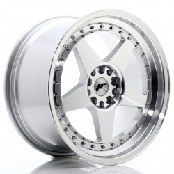 Janta aliaj JR Wheels JR6 18x9,5 ET40 5x112/114,3 Argintiu Diamond Cut