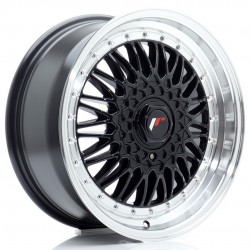 Janta aliaj JR Wheels JR9 17x7,5 ET35 4x100/108 Negru Lucios w/Buza polisata