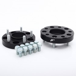 Set 2 distantiere conversie prezon la piulita15mm 5x112 66,6 66,6 Negru