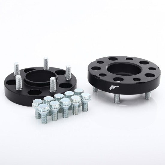 Set 2 distantiere conversie prezon la piulita 25MM 4X100 57,1 57,1 negru