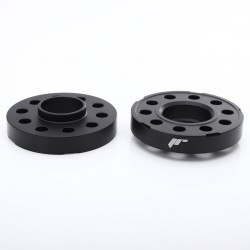 Set 2 distantiere JR 12mm 5x108 63,4 63,4 Negru