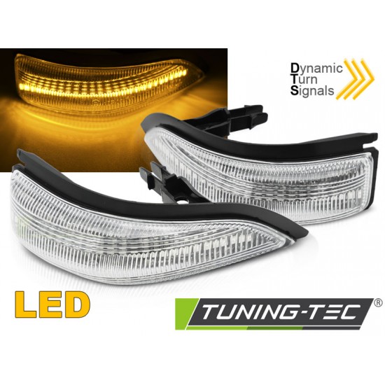 SIDE DIRECTION IN THE MIRROR WHITE Led compatibil TOYOTA YARIS III 11-19