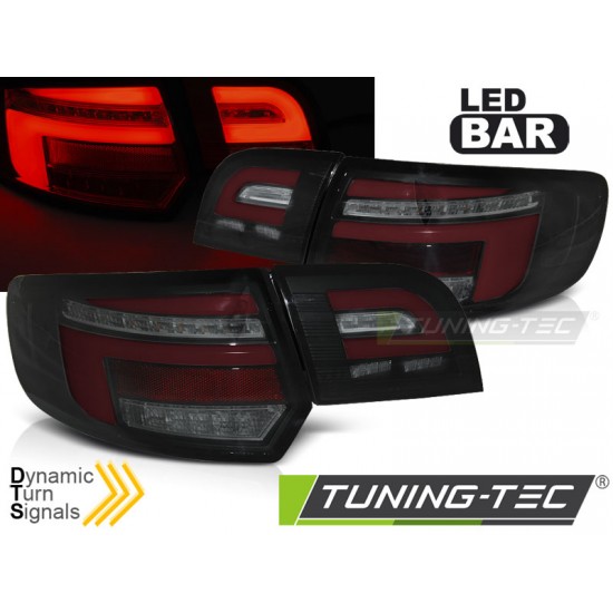 Stopuri fumurii cu led bar dinamic SEQ compatibil cu AUDI A3 8P 5D 08-12