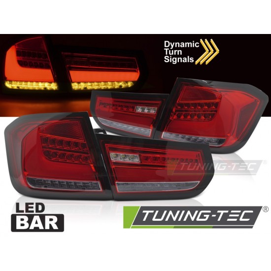 Stopuri tub led rosu SEQ compatibil cu BMW F30 11-15
