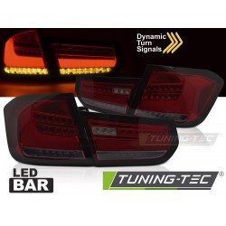 Stopuri tub led rosu fumuriu SEQ compatibil cu BMW F30 11-15