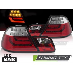 LED TAIL LIGHTS RED fits BMW E46 99-03 COUPE