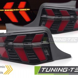FORD MUSTANG 10-13 negru Led