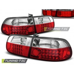 Set Stopuri HONDA CIVIC 09.91-08.95 3D rosu Led