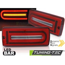 Stopuri tub led rosu-alb compatibil cu MERCEDES W463 G-CLASS 90-18