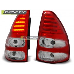 Set Stopuri TOYOTA LAND CRUISER 120 03-09 rosu Led