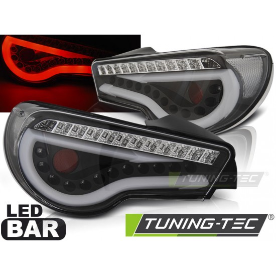 Set Stopuri TOYOTA GT86 12-16 Led BAR negru SEQ