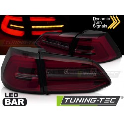 Stopuri led rosu fumuriu SEQ compatibil cu VW GOLF 7 17-19 SW