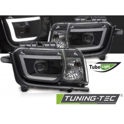 Faruri CHEVROLET CAMARO 09-13 cu lumina tub negru