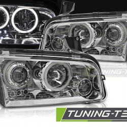 DODGE CHARGER LX 06-10 cu Angel Eye CCFL pe fundal cromat