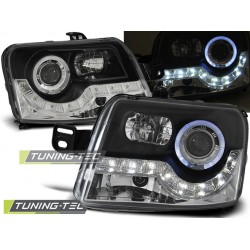 Faruri FIAT PANDA 03-12 DAYLIGHT negru