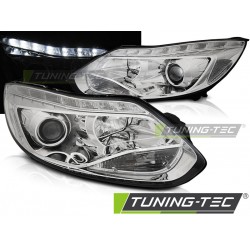 Faruri FORD FOCUS MK3 11- 10.14 Led crom