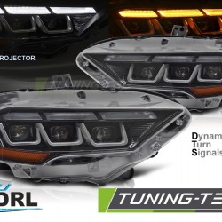 Faruri  negru compatibil cu FORD MUSTANG 18-21