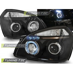 Faruri HYUNDAI TUCSON 07.04-10 Angel Eyes negru