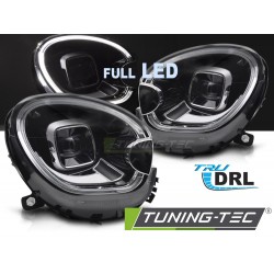 Faruri FULL Led DRL cu lumina tub negru compatibil cu MINI COOPER R60 R61 10-16