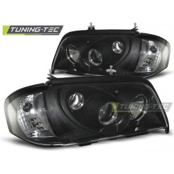 Faruri pe fundal negru compatibil cu MERCEDES W202 C-KLASA 06.93-06.00