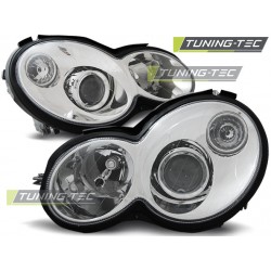 Faruri crom compatibil cu MERCEDES CL203 C-KLASA 00-04