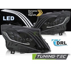 Faruri Led negru compatibil cu MERCEDES VITO W447 14-23