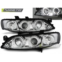 Faruri OPEL VECTRA B 99-03.02 Angel Eyes crom