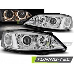Faruri OPEL ASTRA G 09.97-02.04 Angel Eyes crom