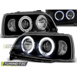 Faruri RENAULT CLIO 06.90-95 Angel Eyes negru
