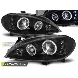Faruri RENAULT MEGANE 03.99-10.02 Angel Eyes negru