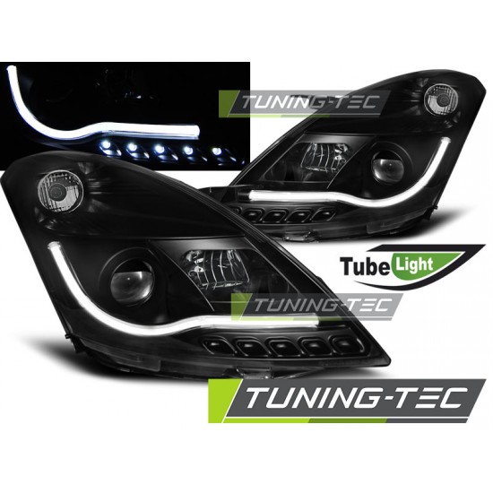 Faruri SUZUKI SWIFT V 10-16  cu lumina tub negru