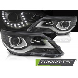 Faruri DAYLIGHT negru compatibil VW TIGUAN I 07-11