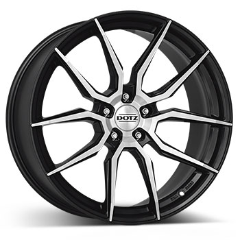 激レア　5W1H Still Looking 4 Gennjitz DOTAMA Jante DOTZ : Janta aliaj DOTZ Misano dark 9.50x20 5/112/