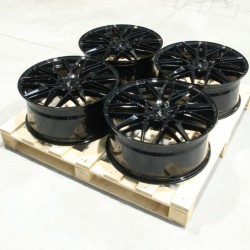 Set jante aliaj  JR28 21x9 ET35 5x120 Negru Lucios