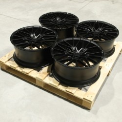 Set jante aliaj  JR38 20x9 ET20 5x120 Matt Negru
