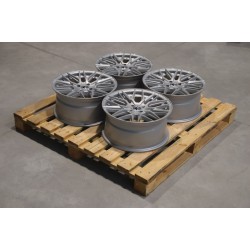 Set jante aliaj  JR28 17x8 ET38 4x100 Gloss Argintiu