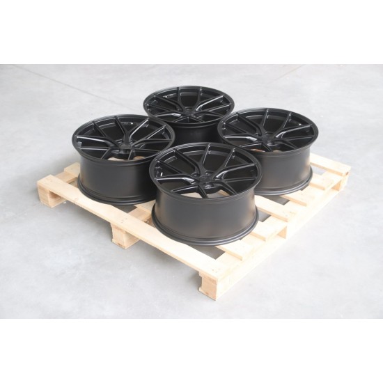 Set jante aliaj  SL01 19x9 ET35 5x114,3 Matt Negru