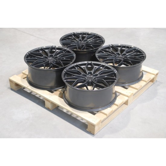 Set jante aliaj  JR46 20x8,5 ET35 + 20x9 ET35 5x112 Hyper Gray