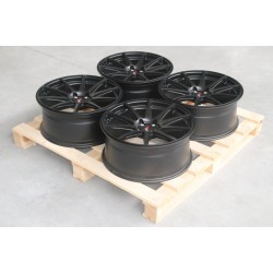 Set jante aliaj  JR11 20x8,5 ET35 5x114,3 Matt Negru