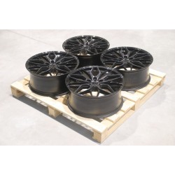 Janta aliaj Set of JR46 20x8,5 ET40 5x112 Black Machined w/Tinted Face