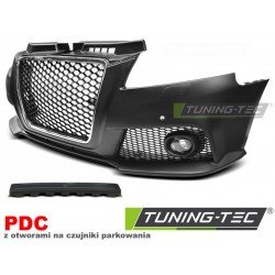 Bara fata sport Negru-Crom PDC compatibil cu AUDI A3 08-12