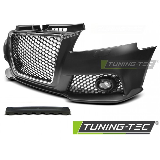 Bara fata sport Negru-Crom compatibil cu AUDI A3 08-12